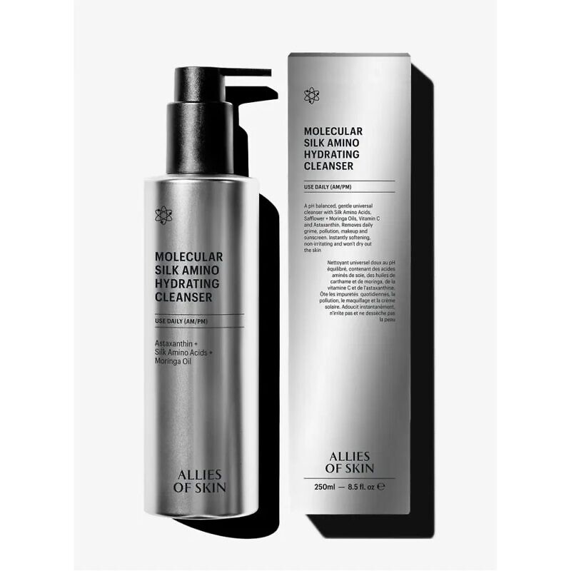 Allies of Skin Molecular Silk Amino Hydrating Cleanser - Очищуючий засіб - Зображення 5