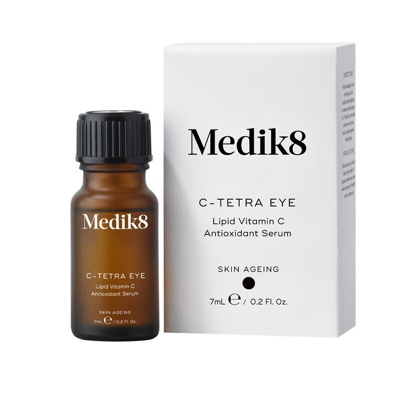 Купити Medik8 C-Tetra Eye Антиоксидантна сироватка з ліпідним вітаміном С для шкіри навколо очей