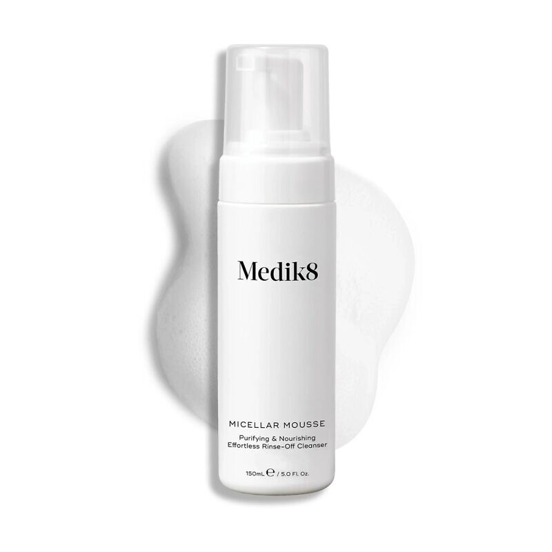 Купити Medik8 Micellar Mousse Очищуючий засіб для вмивання - підходить для всіх типів шкіри, без зусиль очищує та живить