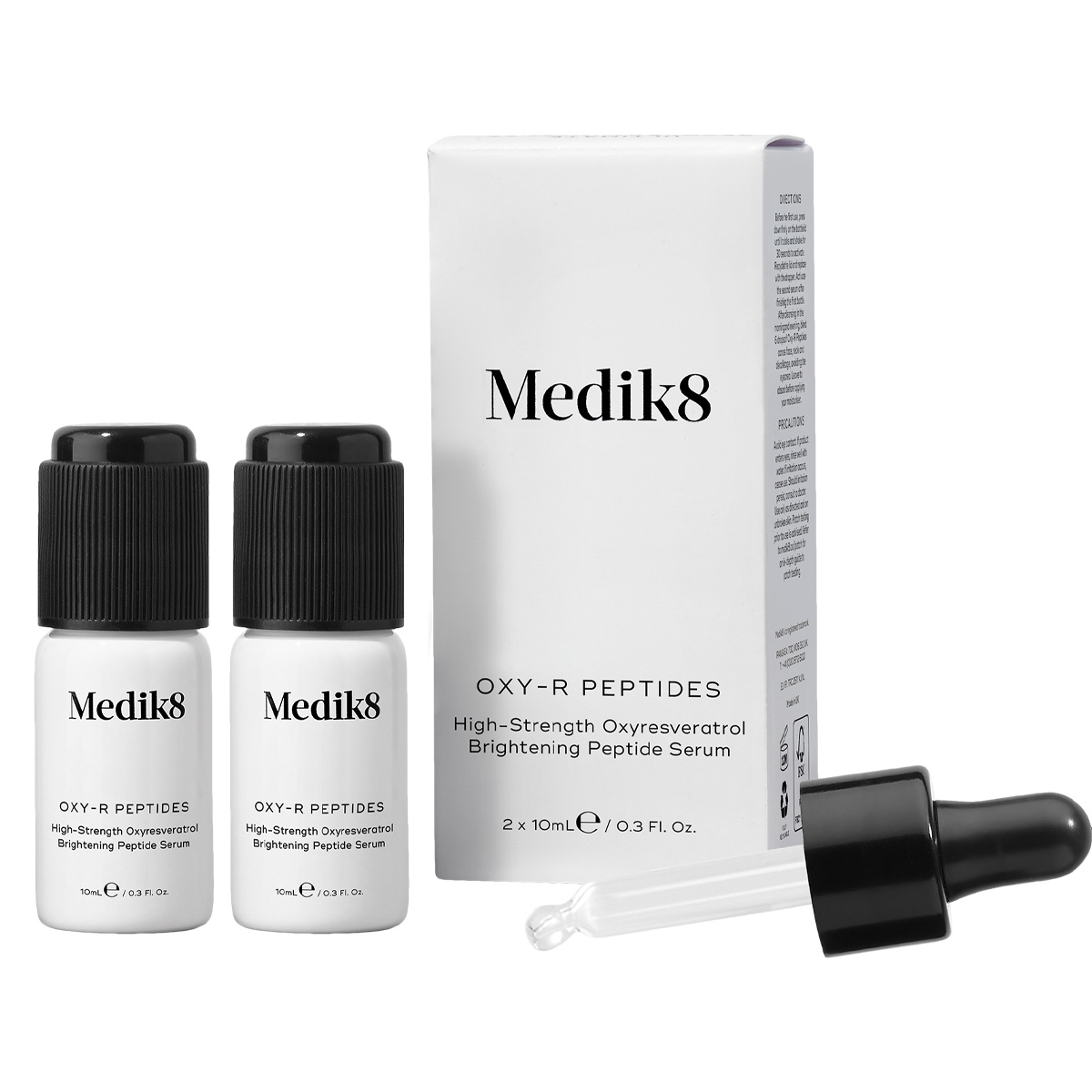 Купити Medik8 Oxy-R Peptides Освітлювальна пептидна сироватка з висококонцентрованим оксиресвератролом