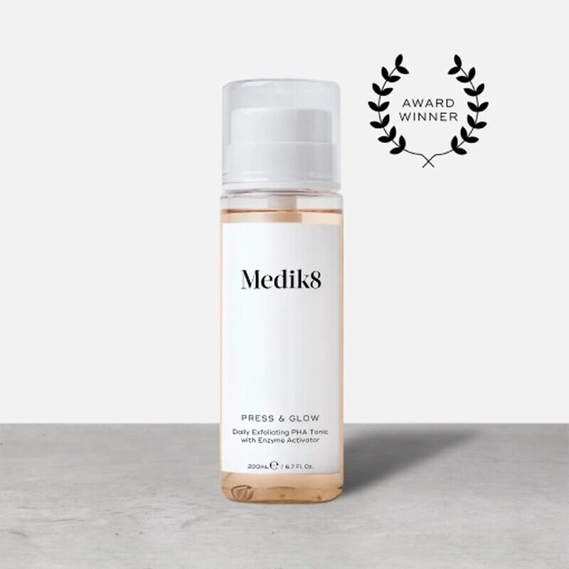 Medik8 Press & Glow Щоденний відлущувальний тонік із РНА й активатором ферментів - Зображення 3
