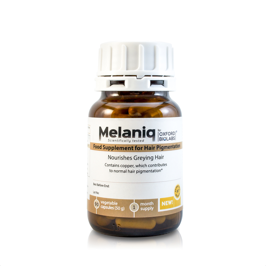 Melaniq__face Oxford Biolabs Melaniq® Mолекулярна добавка для відновлення кольору сивого волосся