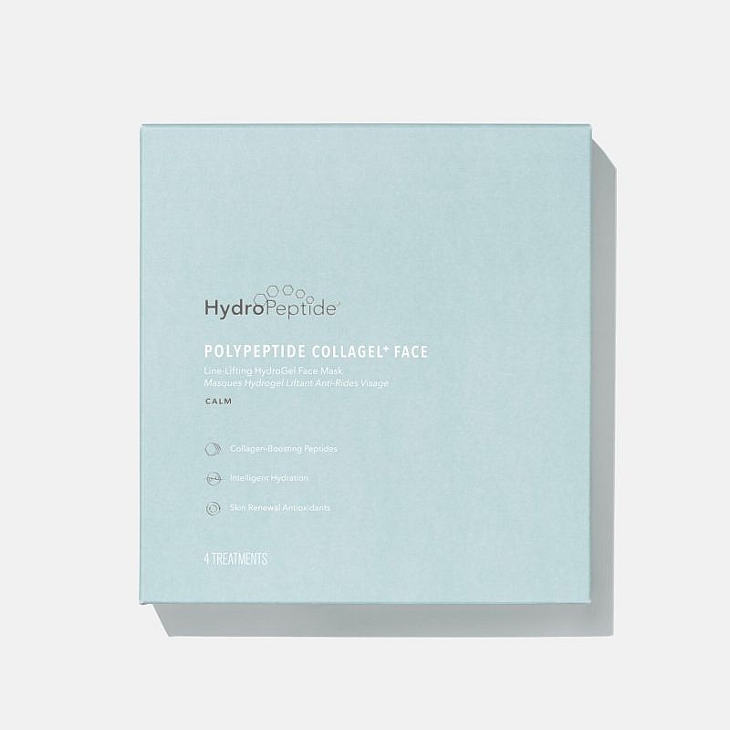 Купити HydroPeptide Polypeptide Collagel Mask for Face 4 Pack Гідрогелева маска проти зморшок для обличчя