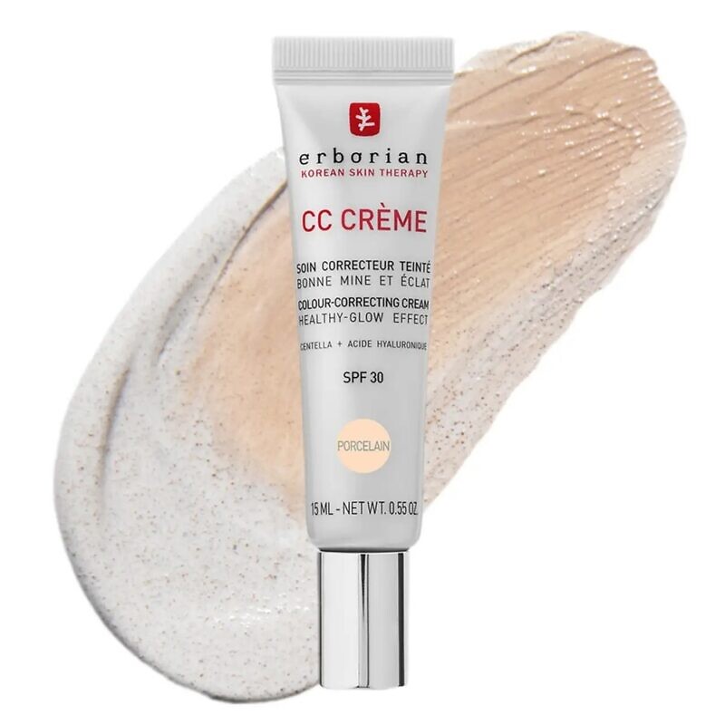 Erborian CC Крем "Контроль кольору" з центеллою азіатською CC Cream High Definition Radiance Face Cream Skin Perfector - Зображення 3