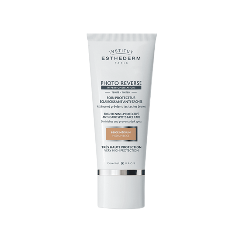 Institut Esthederm Крем при пігментації для обличчя PHOTO REVERSE з тоном (Medium Beige), 50 мл