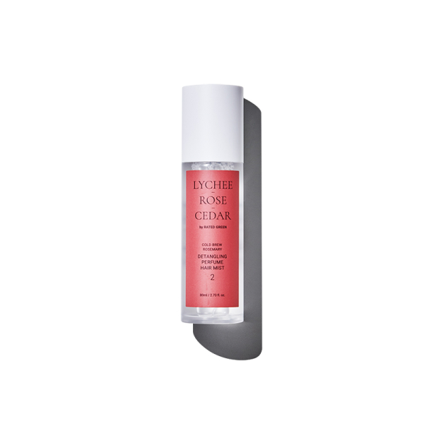 Купити Парфумований міст для волосся лічі-троянда-кедр RATED GREEN Detangling Perfume Hair Mist Lychee-Rose-Cedar 80 мл