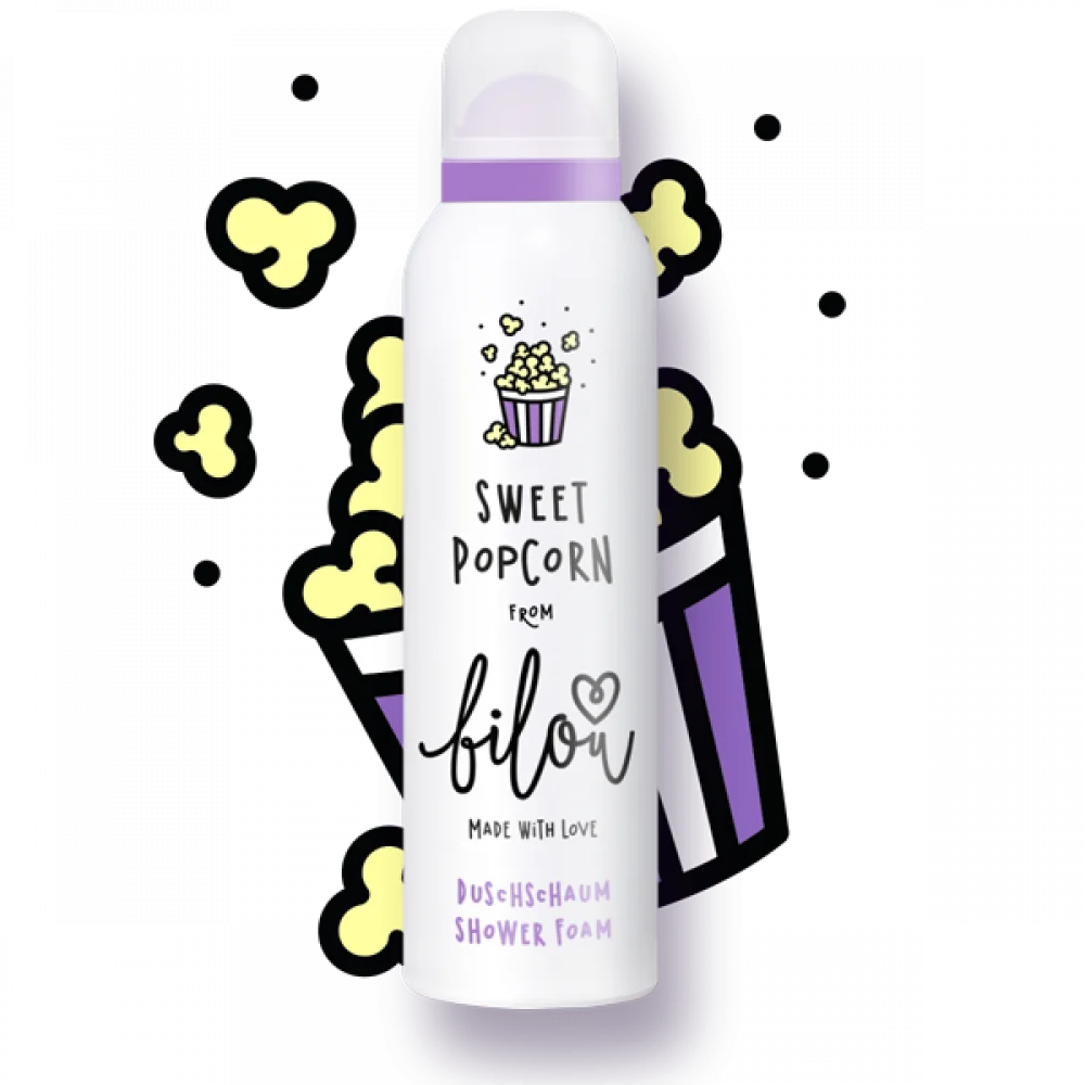 Купити Bilou Sweet Popcorn 200ml - Пінка для душу