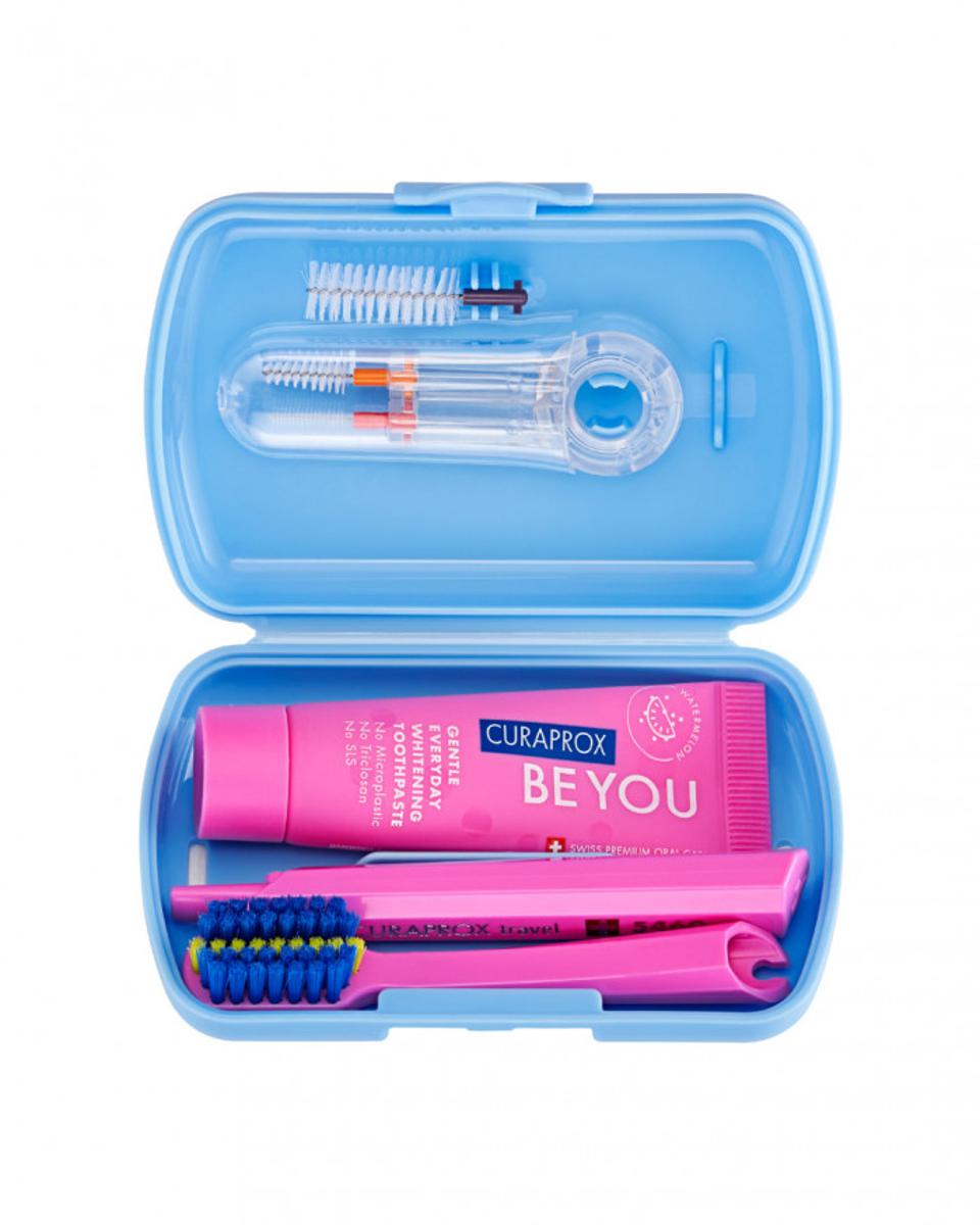 Купити Дорожній набір Curaprox “Be you” Блакитний Travel Set Ortho Blue