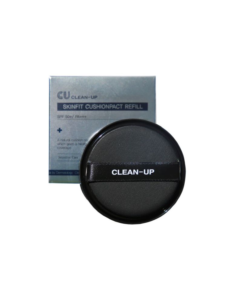 9193.750x0 Купити CUSKIN змінний блок (рефіл) кушона 21 тон Clean-Up Skinfit Cushion Pact
