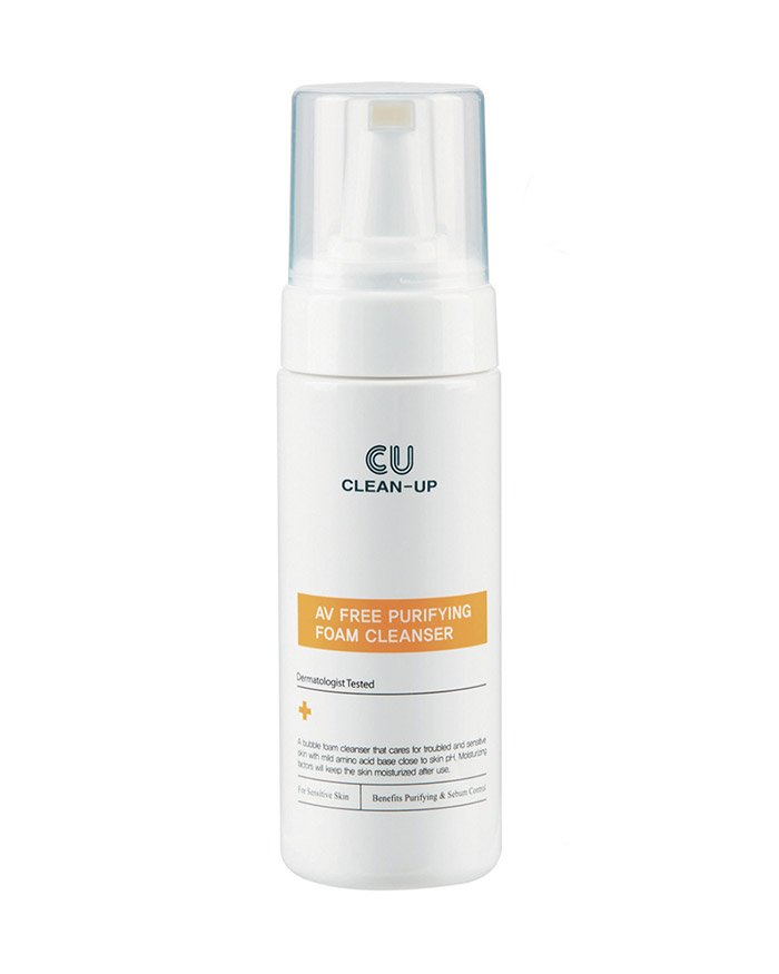 Купити Очищуючий мус для проблемної шкіри CUskin Clean-Up AV Free Purifying Foam Cleanser 150 мл