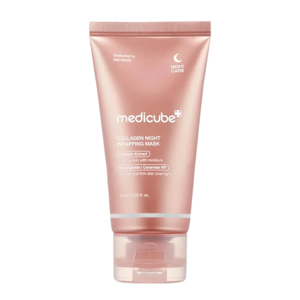 Collagen-Night-Wrapping-Mask-3-1000x1000 Купити Medicube Collagen Night Wrapping Mask 75ml - Колагенова нічна маска-плівка