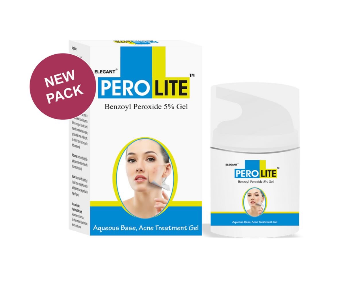 Купити Perolite Gel 2,5% Benzoyl Peroxide Засіб для лікування вугрового висипу на основі бензоїл пероксиду 2,5% 30 gr