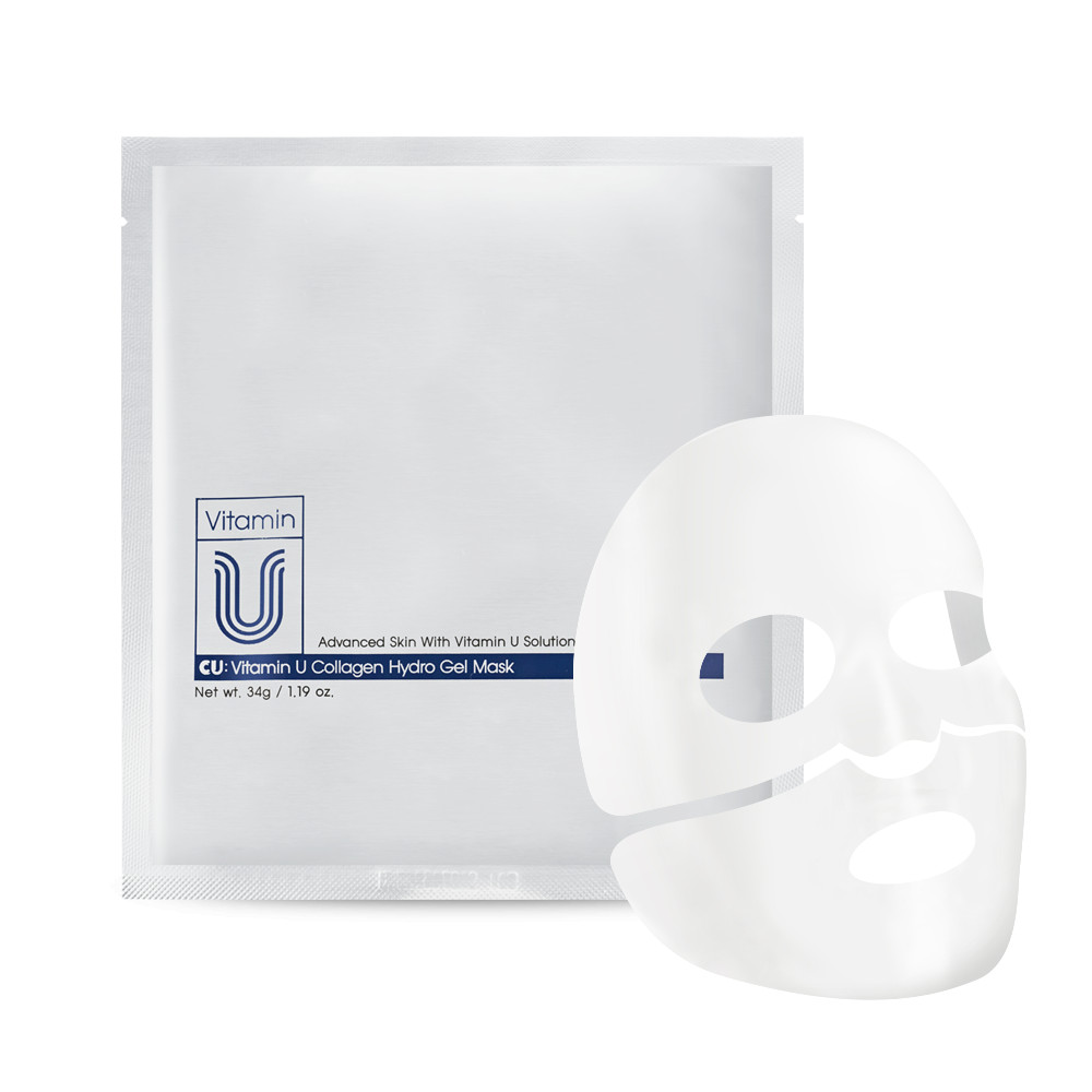 Купити CU Skin – CU: Vitamin U Collagen Hydro Gel Mask – Гідрогелева маска подвійної дії для наповнення та сяйва шкіри