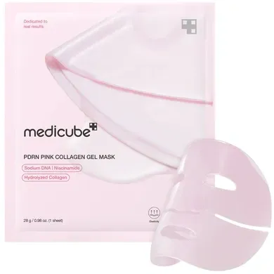 Купити Medicube PDRN Pink Collagen Gel Mask Гідрогелева маска з PDRN та колагеном
