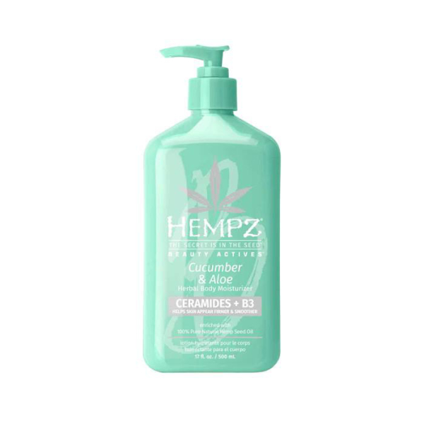 Купити Hempz beauty actives cucumber & aloe moisturiser Молочко Огірок, алое, цераміди + В3 500ml