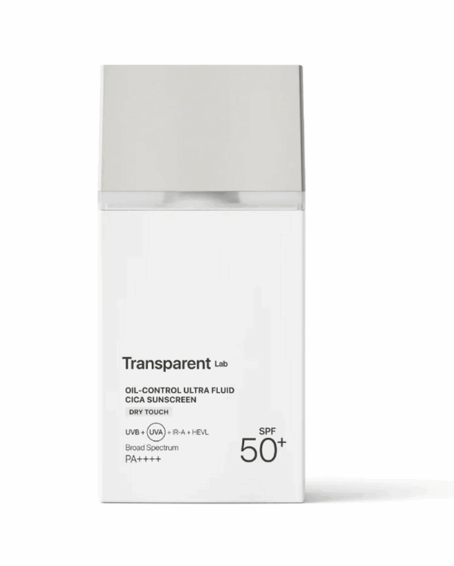 Купити Transparent Lab Ultra Fluid Cica Sunscreen SPF 50+ Сонцезахисний крем із центелою для контролю жирності шкіри, 100 мл