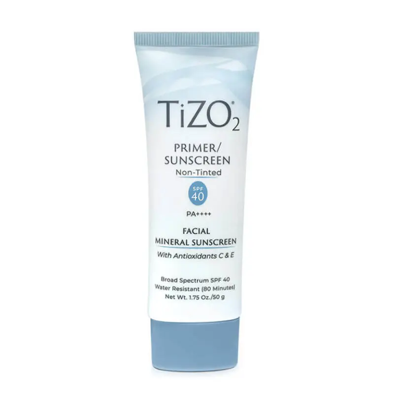 Купити TiZO 2 Facial Primer/Sunscreen Non-tinted SPF 40 PA++++ Крем/праймер мінеральний сонцезахисний без відтінку