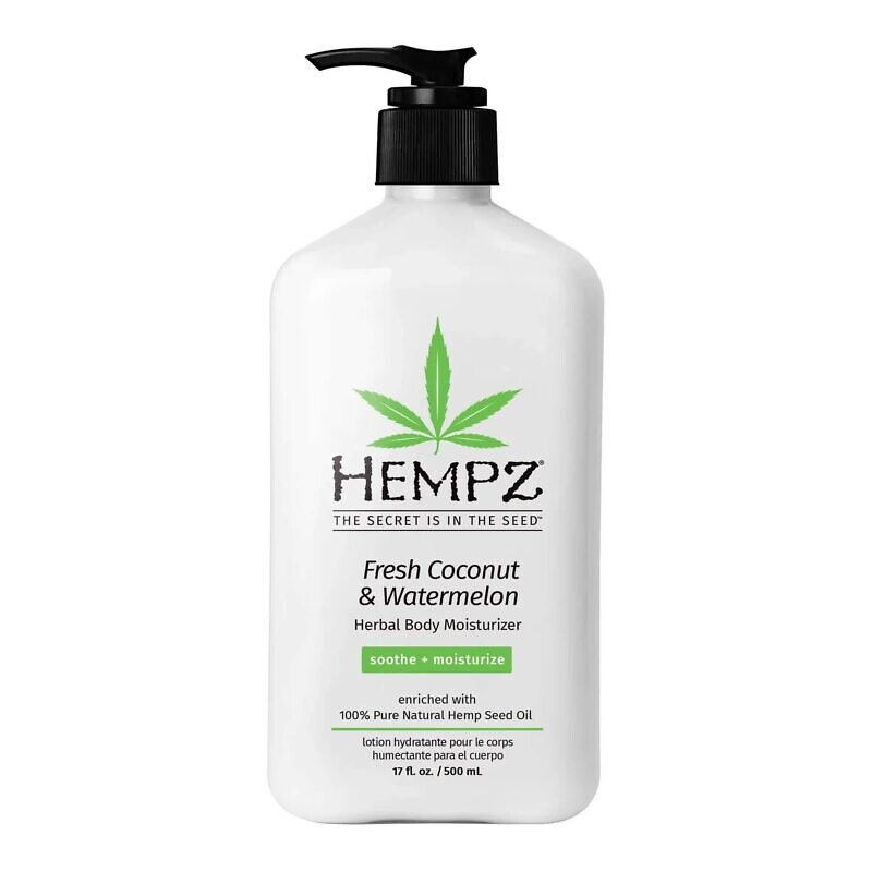 Купити HEMPZ Fresh Coconut & Watermelon Herbal Body Moisturizer 500ml - Молочко для тіла Кокос і Кавун