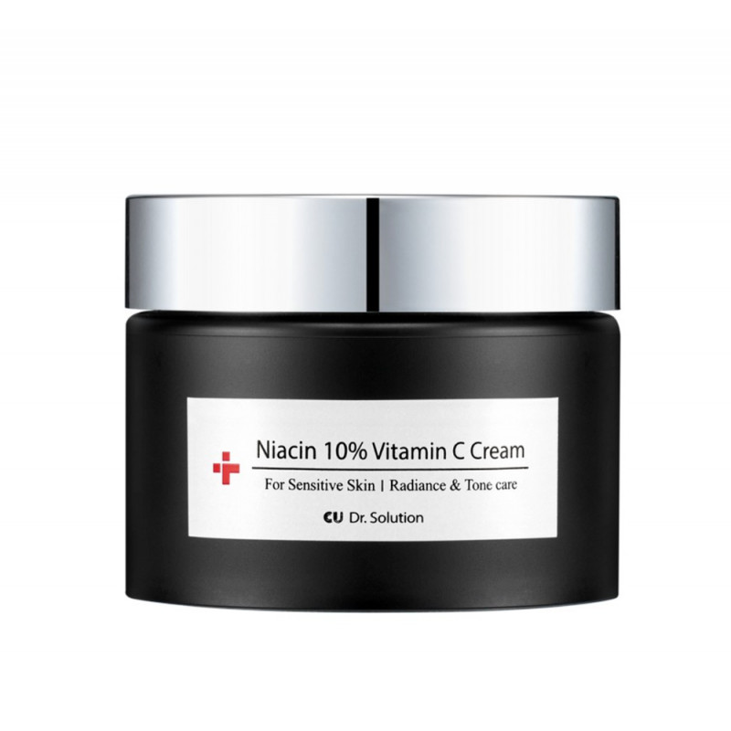 Купити CUSKIN Dr.Solution Niacin 10% Vitamin C Cream Освітлюючий антиоксидантний крем з ніацинамідом 10% та вітаміном С, 50 мл.