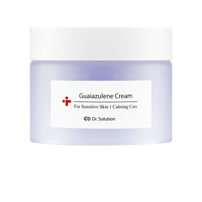 Купити CU Skin – Dr. Solution Guaiazulene Cream – Інтенсивний заспокійливий крем з гвайазуленом, троксерутином та менадiоном