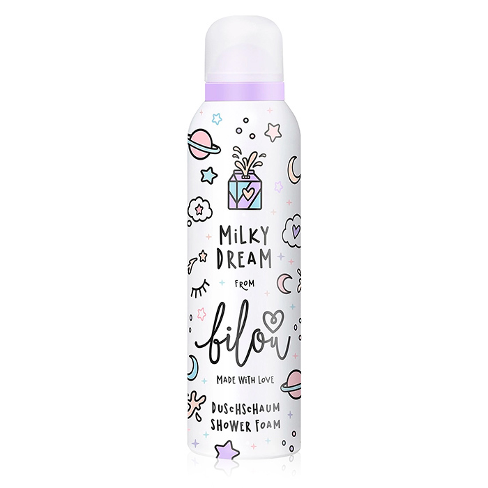 Купити пінку для душу Bilou Milky Dream Shower Foam «Карамельний десерт» 200мл з доставкою по Україні.