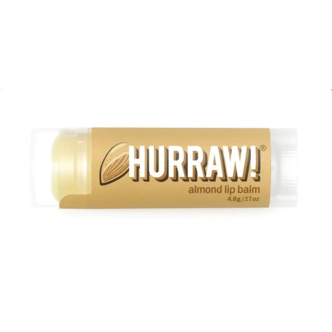 hurraw-almond-lip-balm-4-8h-balzam-dlia-hub Купити бальзам для губ Hurraw! Almond Lip Balm 4.8г з доставкою по Україні.