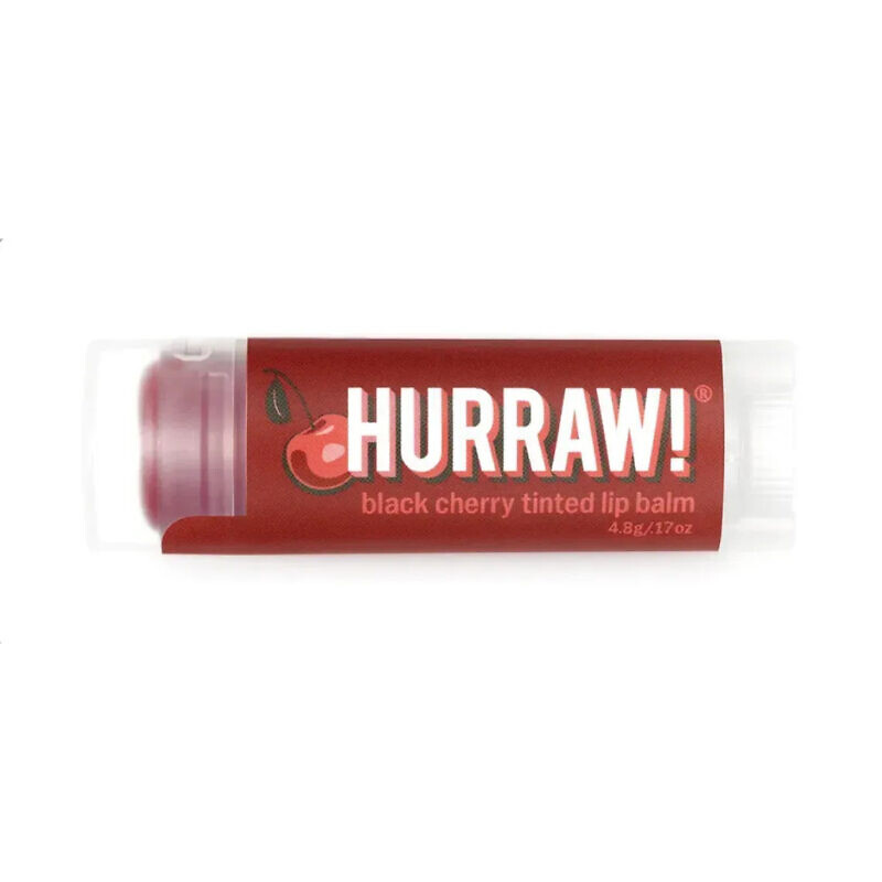 Купити бальзам для губ Hurraw! Black Cherry Lip Balm 4.8г з доставкою по Україні.