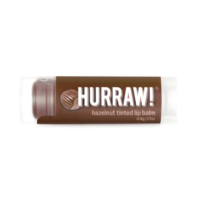 Купити бальзам для губ Hurraw! Hazelnut Tinted Lip Balm 4.8г з доставкою по Україні.