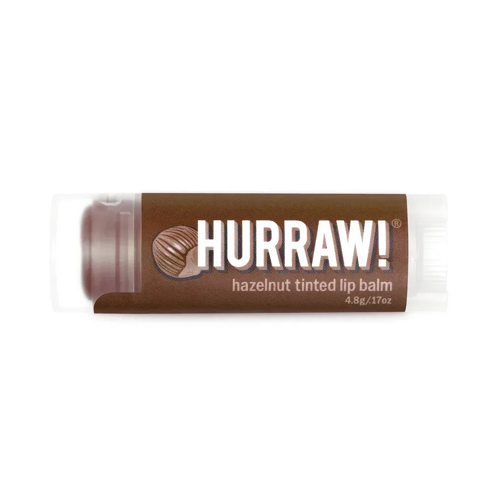 hurraw-hazelnut-tinted-lip-balm-4-8h-balzam-dlia-hub Купити бальзам для губ Hurraw! Hazelnut Tinted Lip Balm 4.8г з доставкою по Україні.