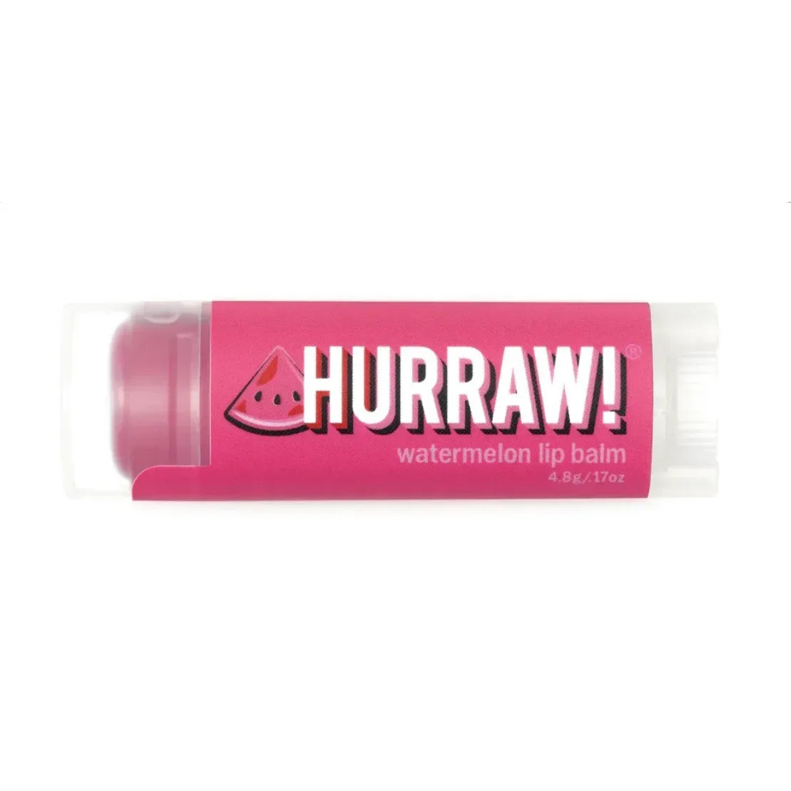 Купити бальзам для губ Hurraw! Watermelom Lip Balm 4.8г з доставкою по Україні.