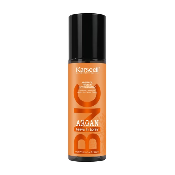 Купити незмивний спрей для волосся Karseell BNC Argan Leave In Spray 200 мл з доставкою по Україні.