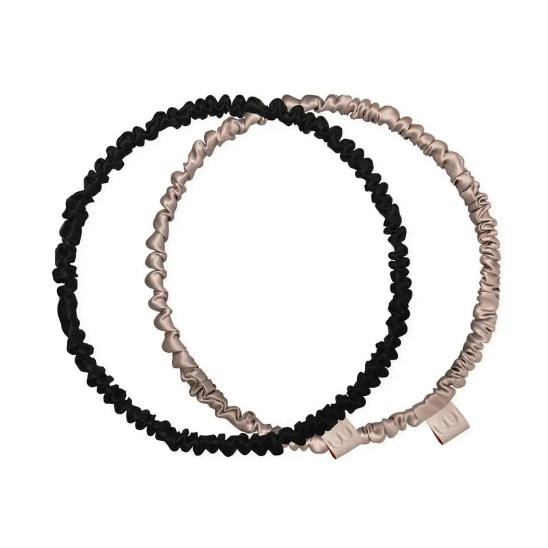 MON MOU - Silk Hoops Scrunchies Set - Набір обручів-резинок з натурального шовку - Зображення 4