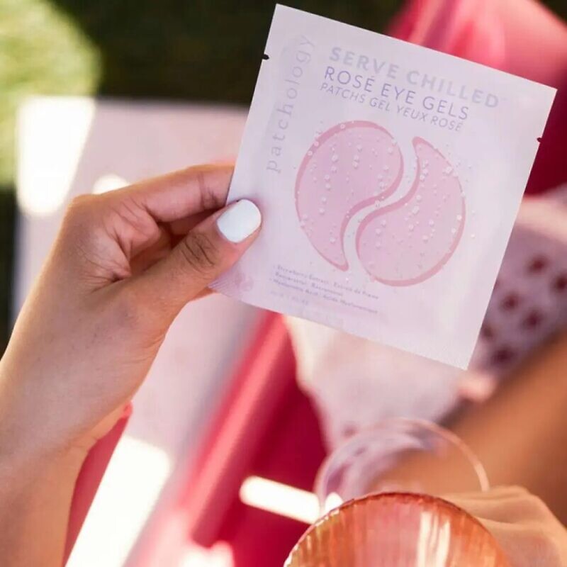 Patchology – Serve Chilled Rose Eye Gels – Освіжаючі патчі з екстрактом троянди - Зображення 5