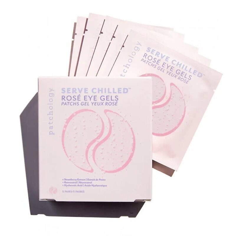 Купити освіжаючі патчі з екстрактом троянди Patchology – Serve Chilled Rose Eye Gels з доставкою по Україні.