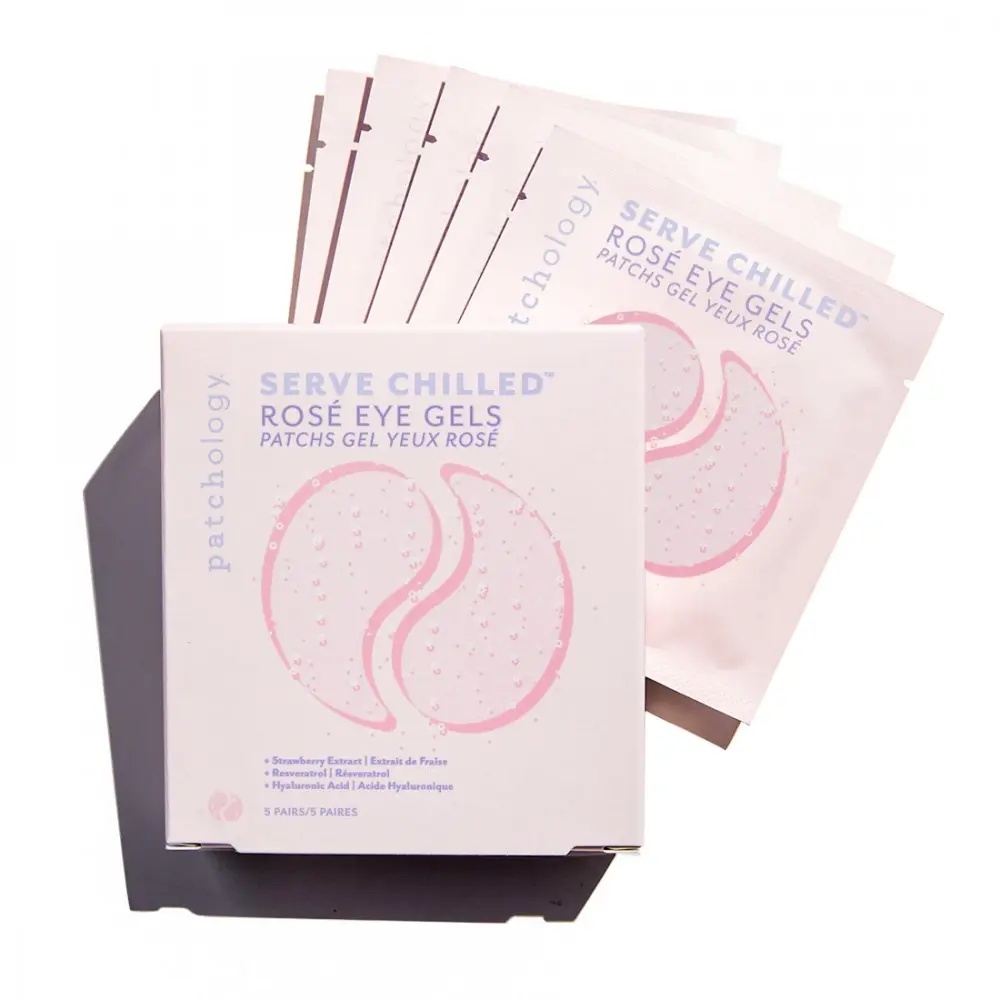 Купити освіжаючі патчі з екстрактом троянди Patchology – Serve Chilled Rose Eye Gels з доставкою по Україні.