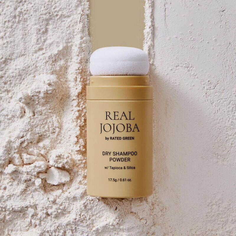 RATED GREEN Real Jojoba Dry Shampoo Powder 17,5g - Сухий шампунь-пудра - Зображення 2