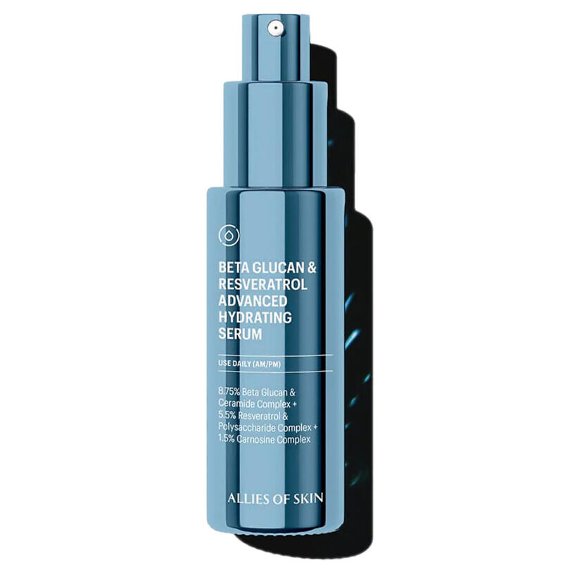 Купити сироватку з бета-глюканом Allies of Skin Beta Glucan & Resveratrol Advanced Hydrating Serum 30 мл з доставкою.