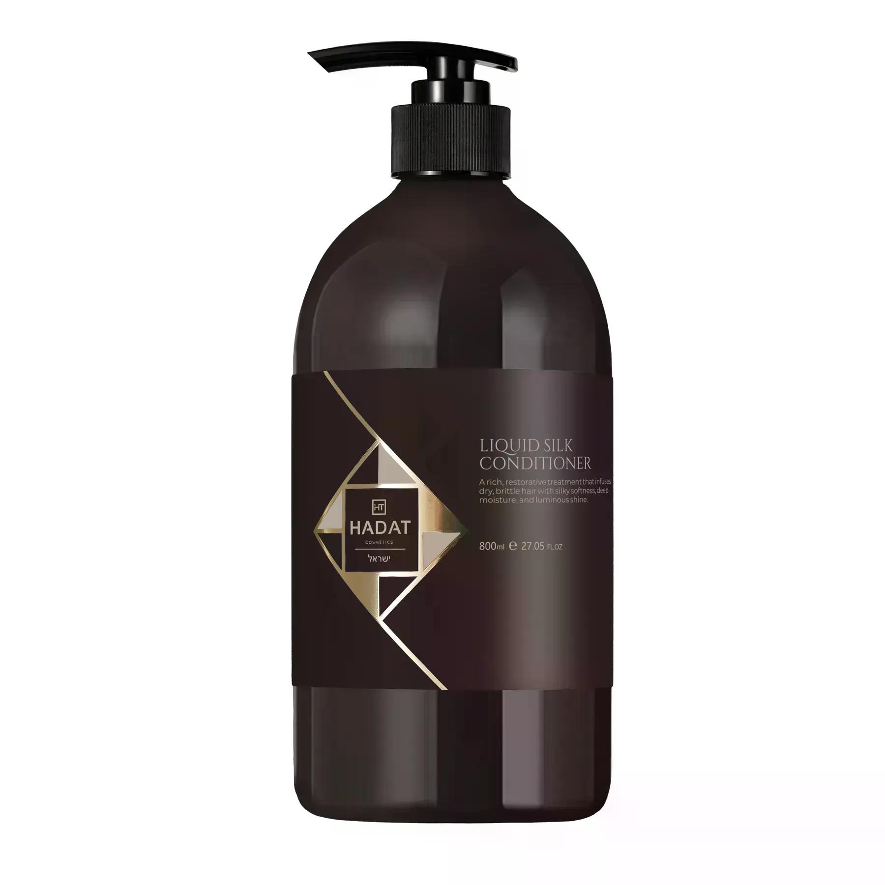 Купити кондиціонер для сяйва та блиску волосся "Рідкий Шовк" Hadat Liquid Silk Conditioner з доставкою.