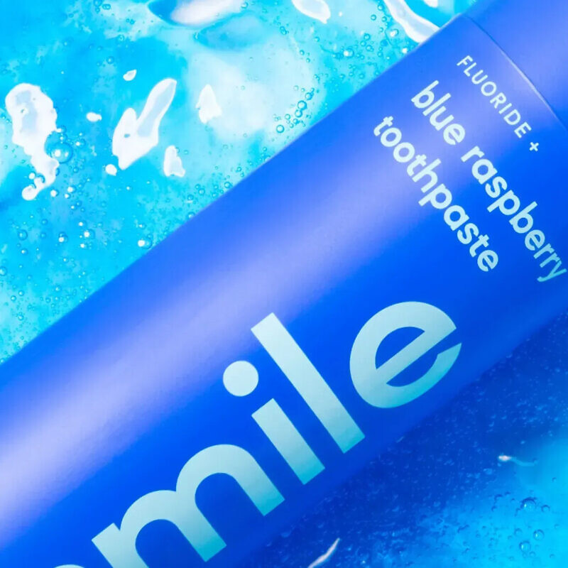 Hismile Blue Raspberry Toothpaste 60g - Зубна паста зі смаком блакитної малини - Зображення 3