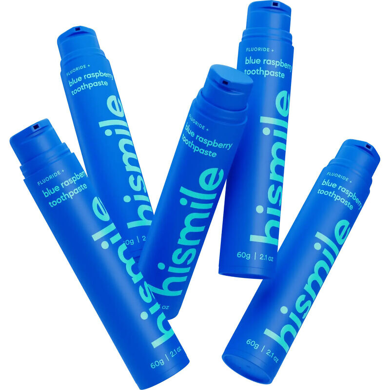 Hismile Blue Raspberry Toothpaste 60g - Зубна паста зі смаком блакитної малини - Зображення 2