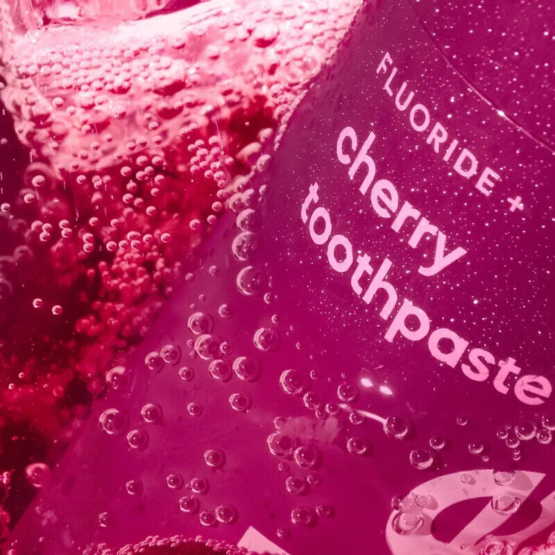 Hismile Cherry Toothpaste 60g - Зубна паста зі смаком вишні - Зображення 3