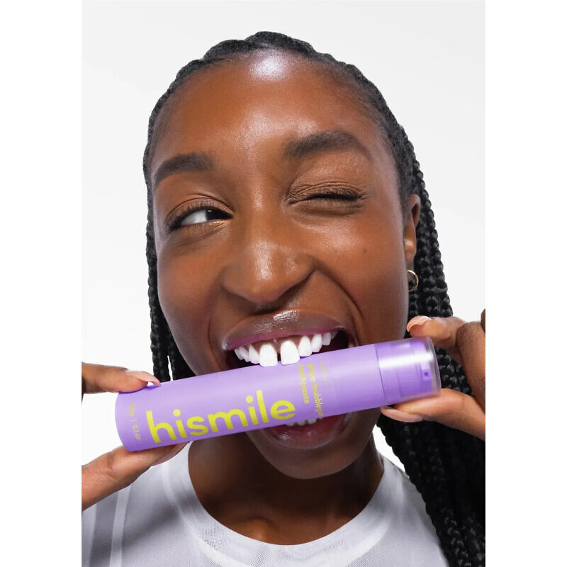 Hismile Grape Bubblegum Toothpaste 60g - Зубна паста зі смаком виноградної жуйки - Зображення 4