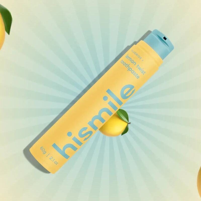 Hismile Lemon Twist Toothpaste 60g - Зубна паста зі смаком лимону - Зображення 3