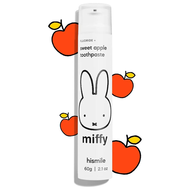 Купити зубну пасту зі смаком солодкого яблука Hismile Miffy Toothpaste 60g з доставкою по Україні.