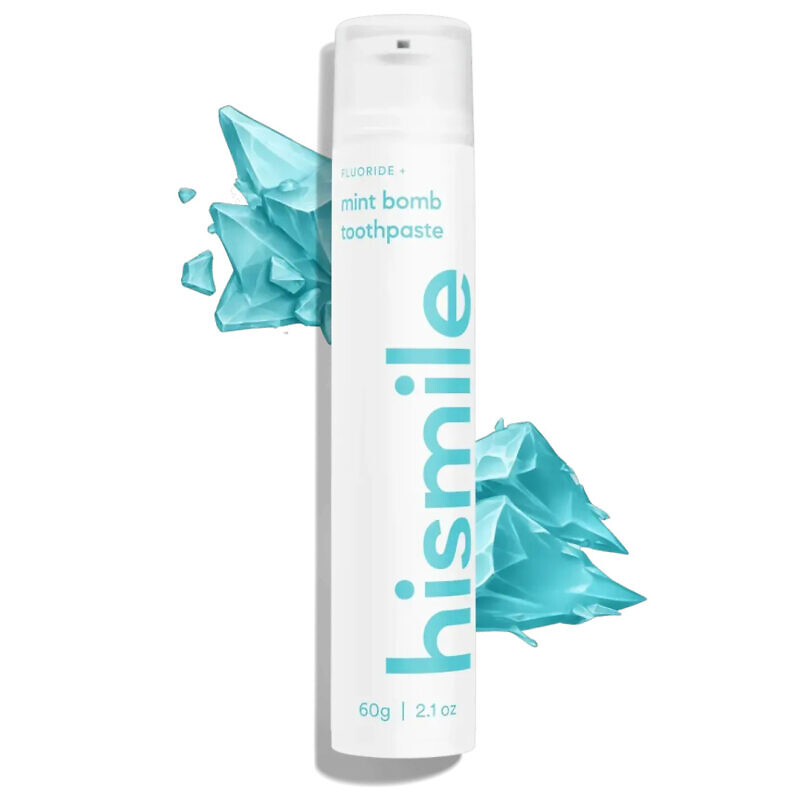 Купити зубну пасту зі смаком м'яти Hismile Mint Bomb Toothpaste 60g з доставкою по Україні.