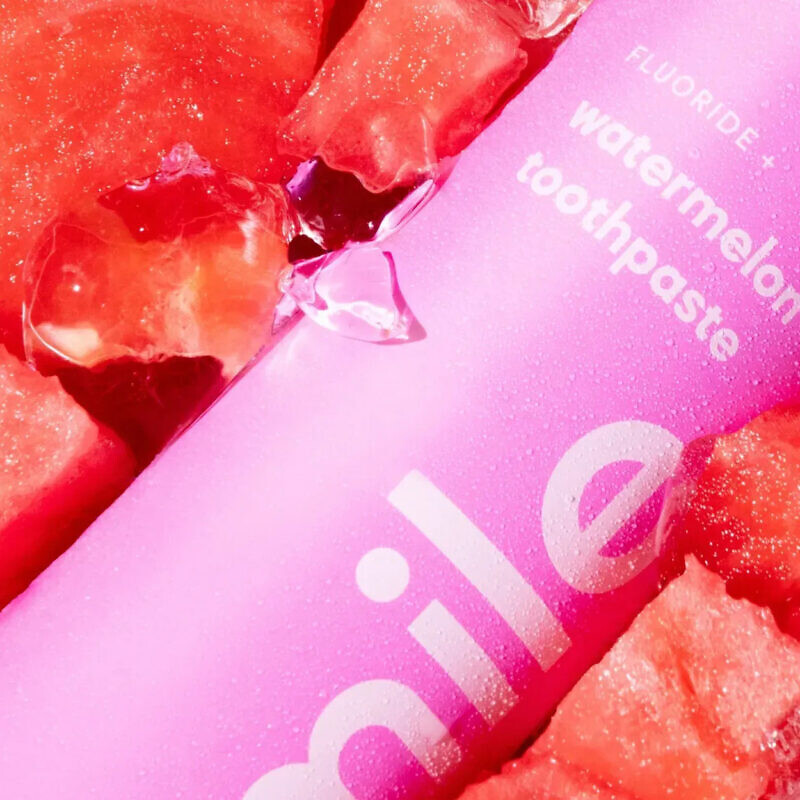 Hismile Watermelon Toothpaste 60g - Зубна паста зі смаком кавуна - Зображення 4