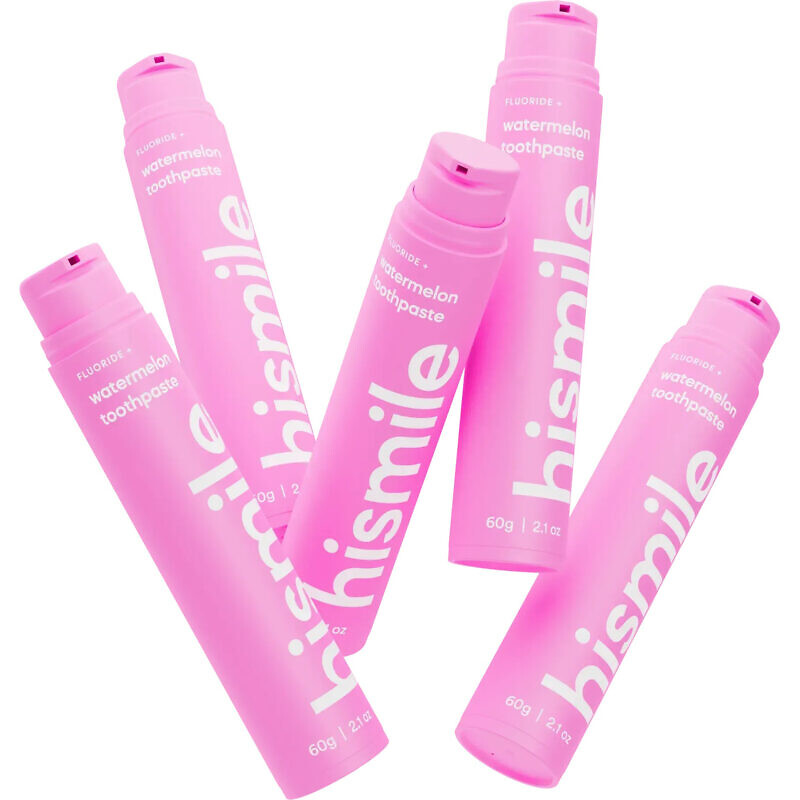 Hismile Watermelon Toothpaste 60g - Зубна паста зі смаком кавуна - Зображення 2
