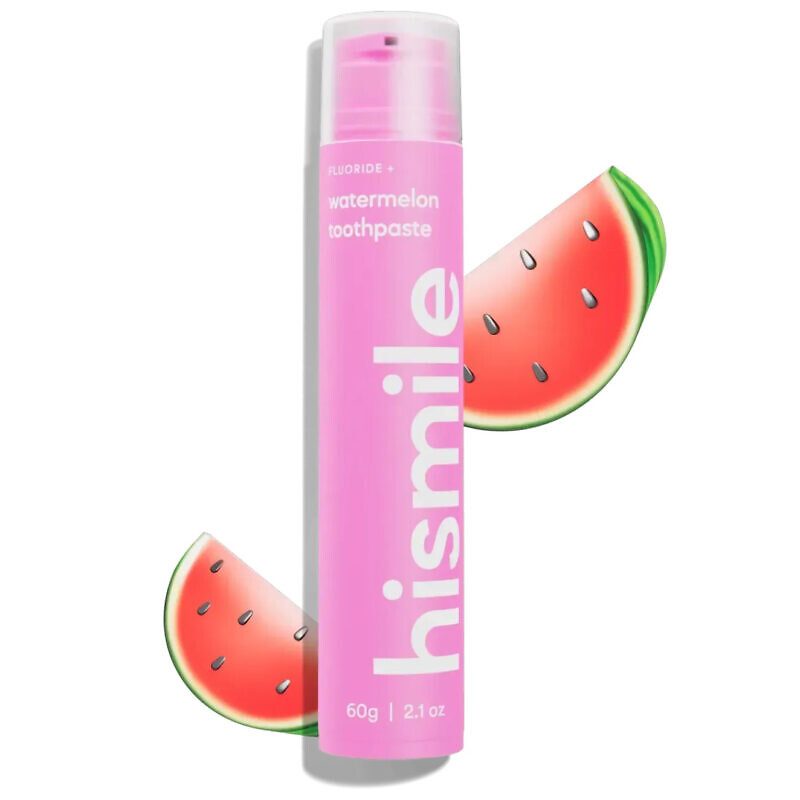 Купити зубну пасту зі смаком кавуна Hismile Watermelon Toothpaste 60g з доставкою по Україні.