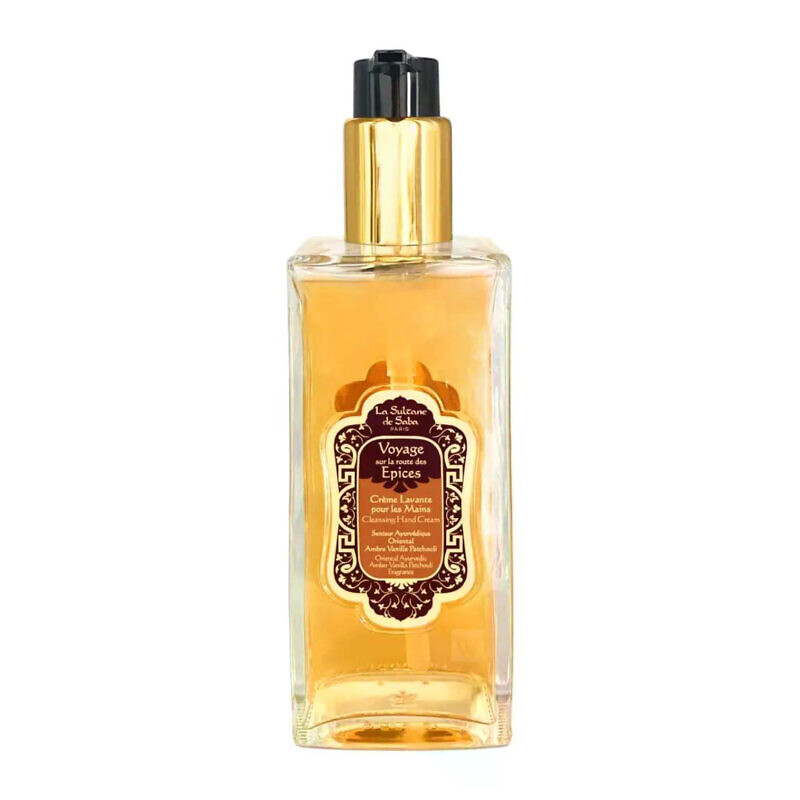 Купити крем для миття рук La Sultane De Saba Cleansing Hand Cream Ayurvedic Amber Vanilla Patchouli 200 мл з доставкою.
