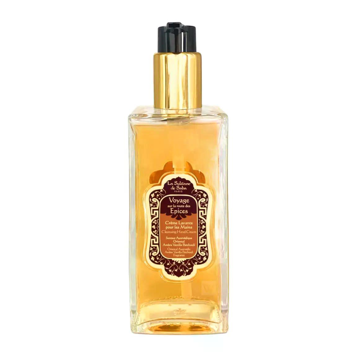 Купити крем для миття рук La Sultane De Saba Cleansing Hand Cream Ayurvedic Amber Vanilla Patchouli 200 мл з доставкою.